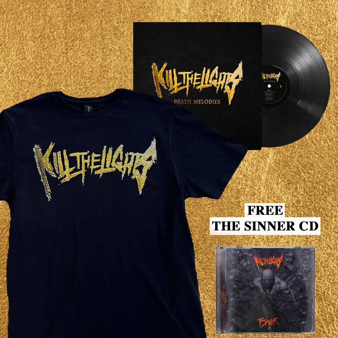 Death Melodies Vinyl T-Shirt Bundle